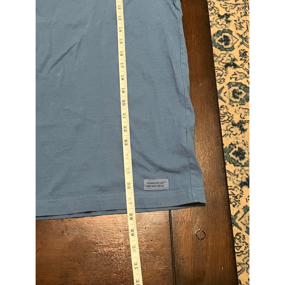 Life is Good The Big Fifty Men's Short Sleeve Blue T-shirt Large 50 Years Old - Picture 6 of 7